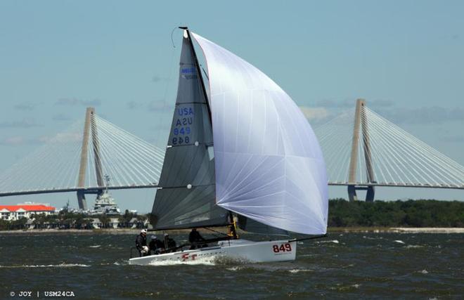 Brian Porter's Full Throttle (USA849) - 2017 Melges 24 U.S. National Championship Day 1  © JOY / USM24CA