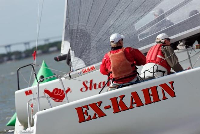 Atlanta-based team Brent McKenzie at the helm of Ex-Kahn (USA-575), being second in the all-amatuer division after Day 2 © JOY / USM24CA