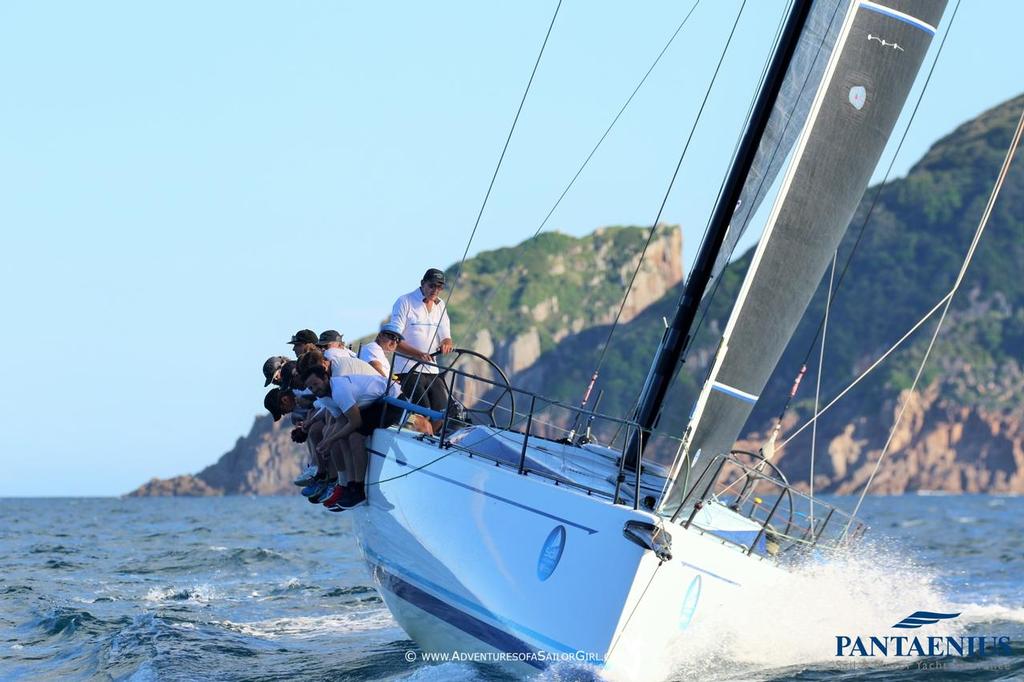 Patrice also had a great day out there. - Sail Port Stephens photo copyright Nic Douglass / www.AdventuresofaSailorGirl.com taken at  and featuring the  class
