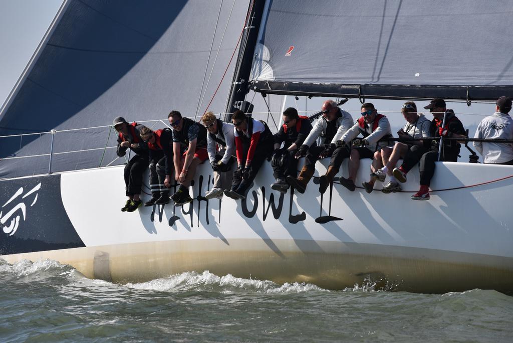 Nightowl II - 2017 Helly Hansen Warsash Spring Series © Louise Nicholls