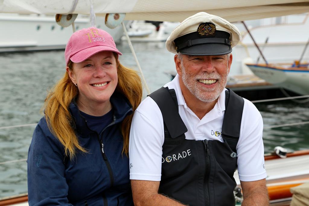 Dorade Owners Pam Rorke Levy and Matt Brooks  © Jens Lange