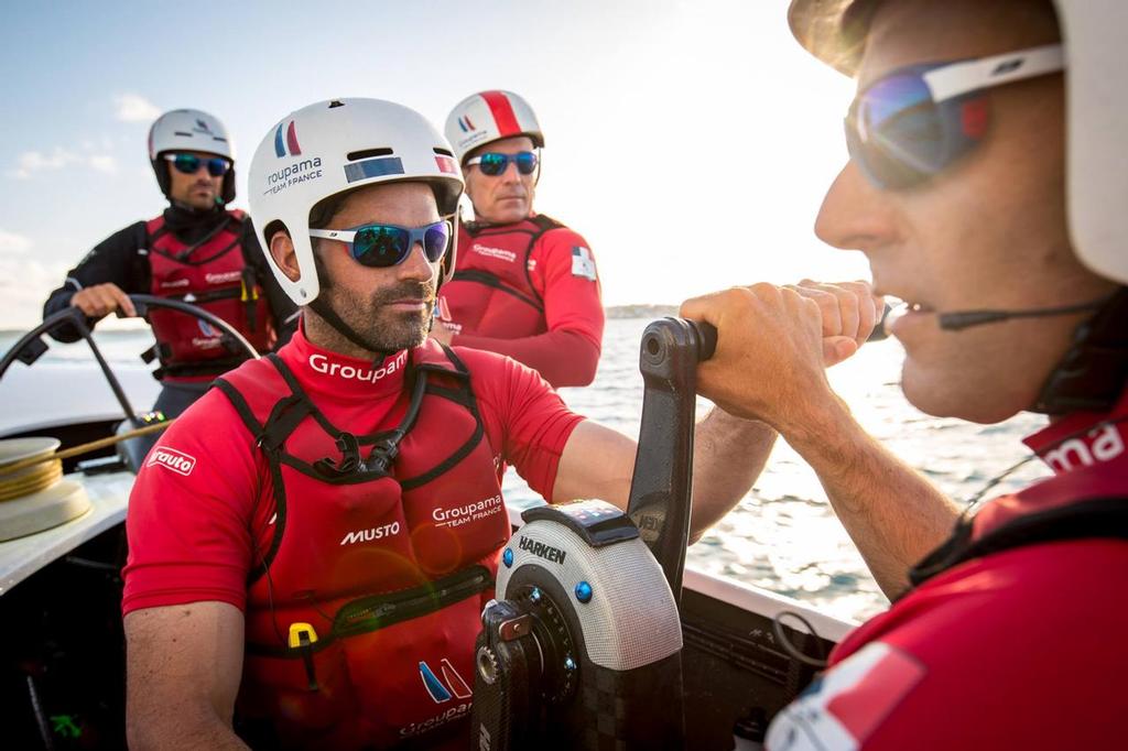 Aboard Groupama Team France - April 2017 photo copyright Groupama Team France taken at  and featuring the  class