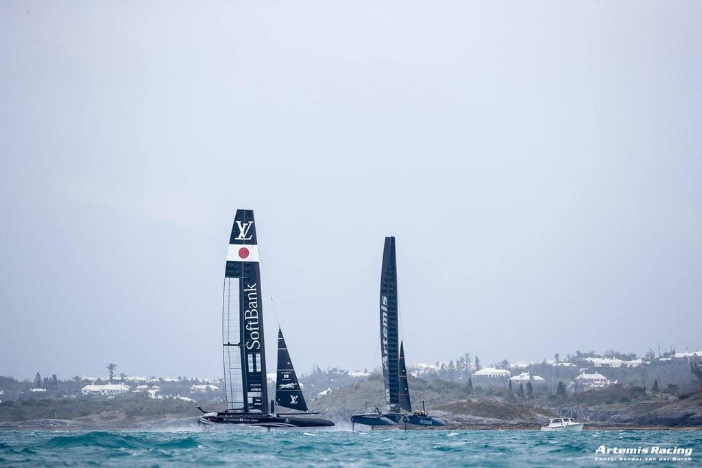 Artemis Racing - Practice sessions in Bermuda, April 2017 photo copyright Sander van der Borch / Artemis Racing http://www.sandervanderborch.com taken at  and featuring the  class