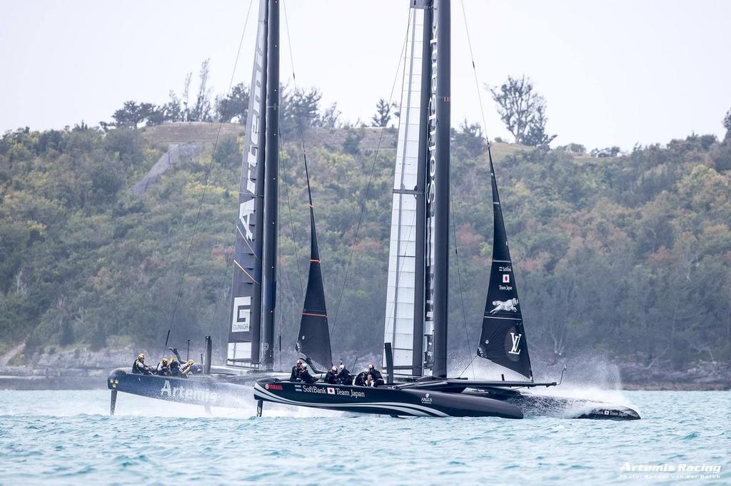 Artemis Racing - Practice sessions in Bermuda, April 2017 photo copyright Sander van der Borch / Artemis Racing http://www.sandervanderborch.com taken at  and featuring the  class