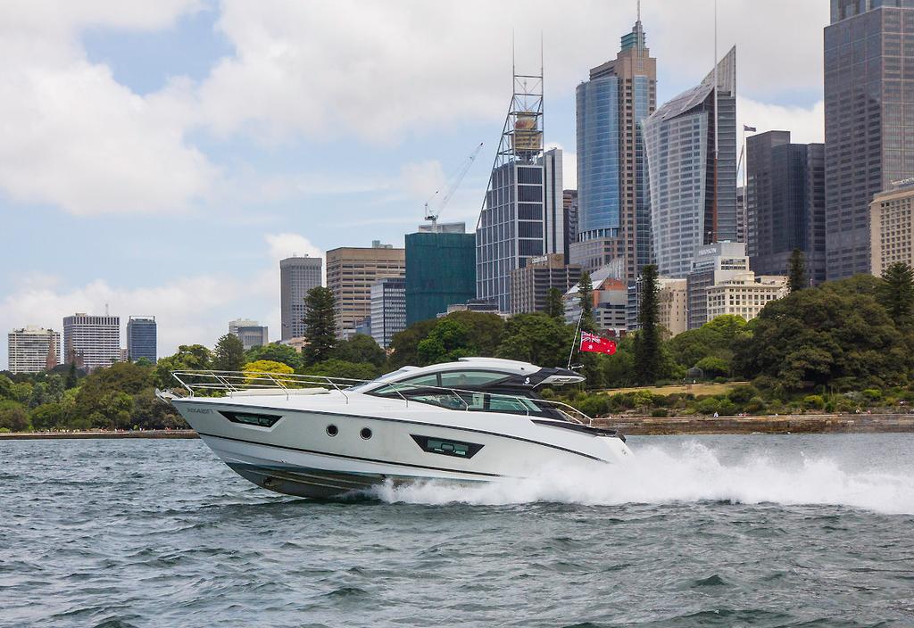 Off and running at over 35 knots in the Gt40. - Beneteau GT40 photo copyright  John Curnow taken at  and featuring the  class