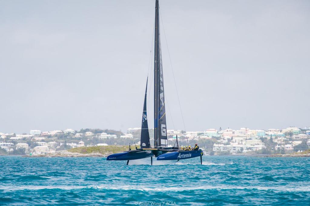 06/04/2017 - Hamilton (BMU) - 35th America's Cup Bermuda 2017 - America's Cup Class (ACC) boats practice racing © Austin Wong | ACEA