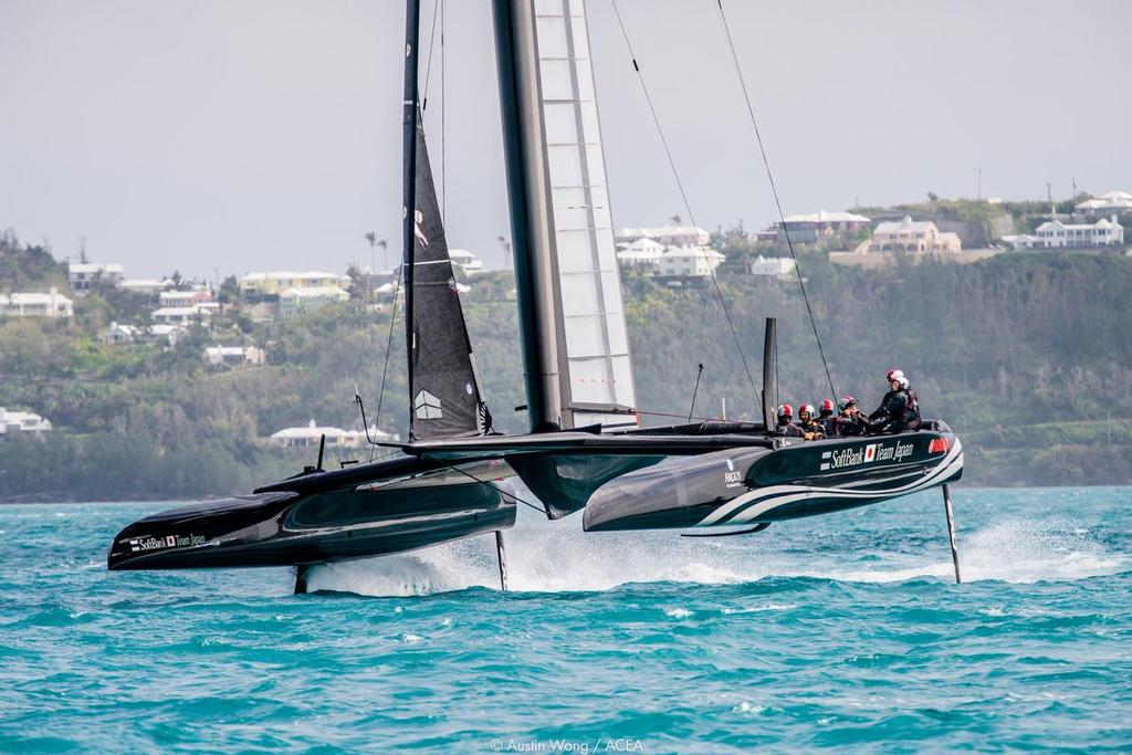 06/04/2017 - Hamilton (BMU) - 35th America's Cup Bermuda 2017 - America's Cup Class (ACC) boats practice racing © Austin Wong | ACEA