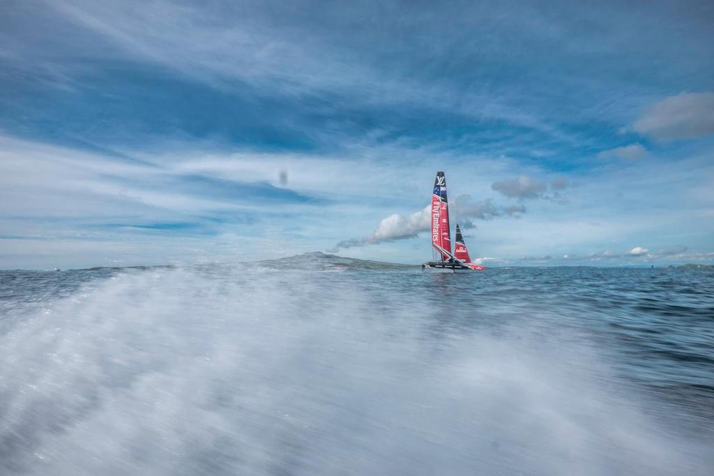  - Emirates Team NZ - Final Day training in New Zealand - March 28, 2017 © Hamish Hooper/Emirates Team NZ http://www.etnzblog.com