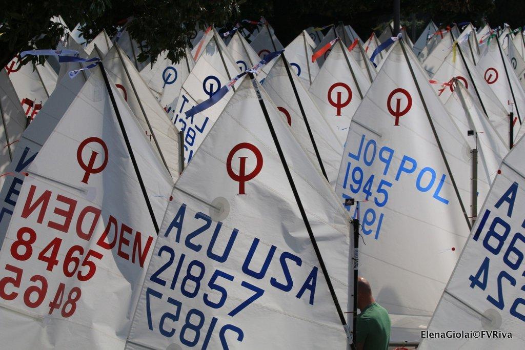 35th Lake Garda Optimist Meeting - Day 1 ©  Elena Giolai/Fraglia Vela Riva