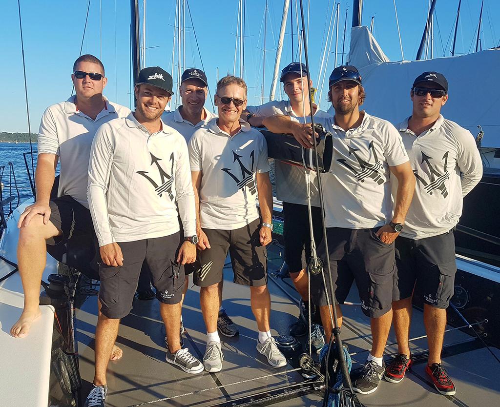 Maserati crew Autum Regatta 2017 winners photo copyright Lisa Ratcliff taken at  and featuring the  class