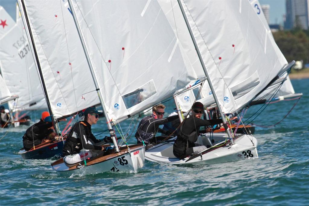 Starling National Championships - Final Day - Wakatere Boating Club. April 18, 2017 © Richard Gladwell www.photosport.co.nz