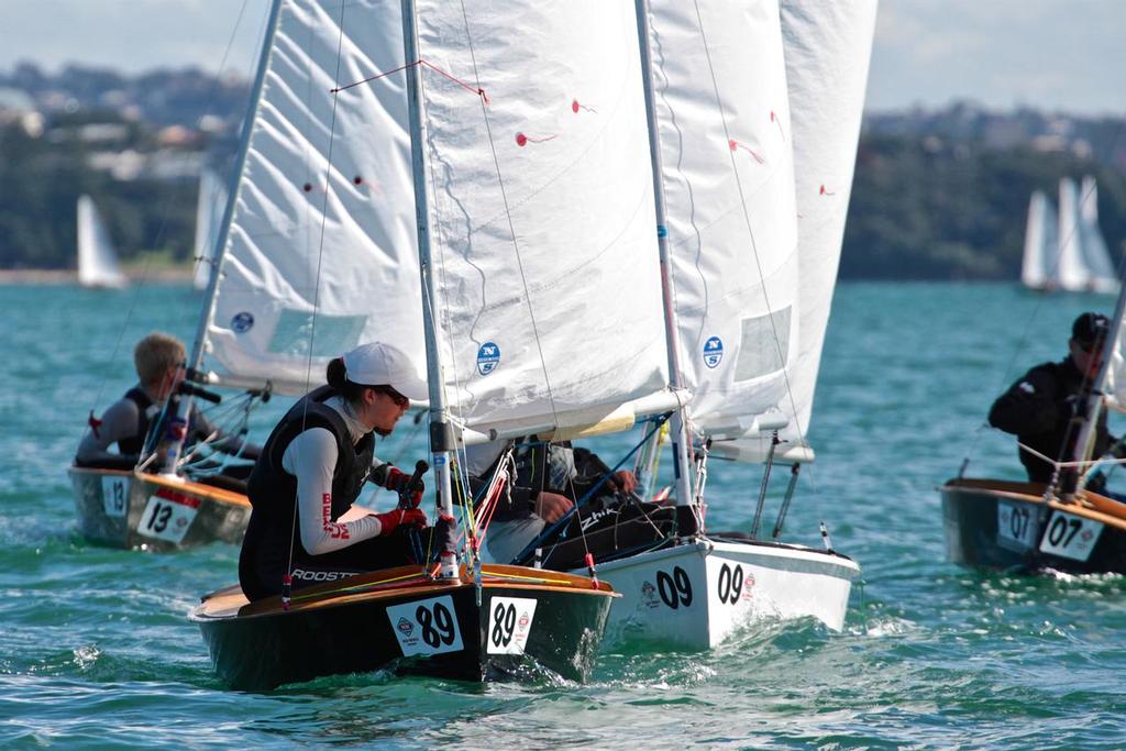 Starling National Championships - Final Day - Wakatere Boating Club. April 18, 2017 photo copyright Richard Gladwell www.photosport.co.nz taken at  and featuring the  class