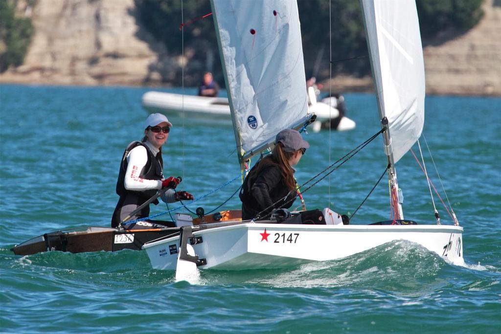 Starling National Championships - Final Day - Wakatere Boating Club. April 18, 2017 © Richard Gladwell www.photosport.co.nz