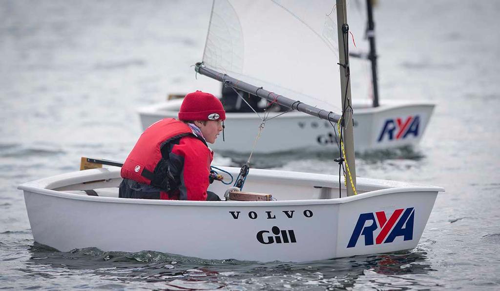 Optimist sailor Henry Means - 2017 RYA Eric Twiname Championships photo copyright onEdition http://www.onEdition.com taken at  and featuring the  class