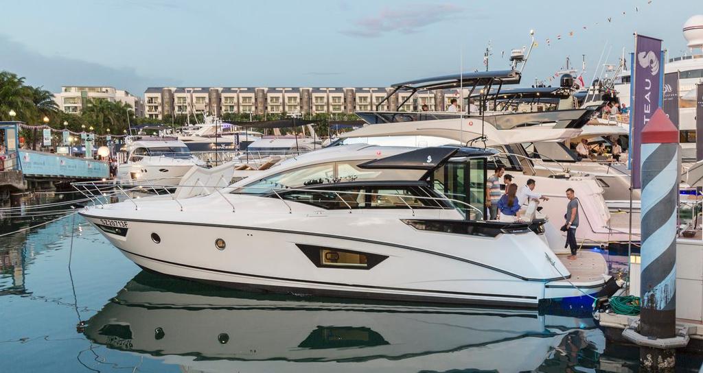 Beneteau GT46. Singapore Yacht Show 2017.  © Guy Nowell http://www.guynowell.com