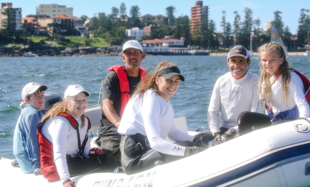  - Manly 16ft Skiff Club annual Crew Swap Day - April 2017 © Michael Chittenden 