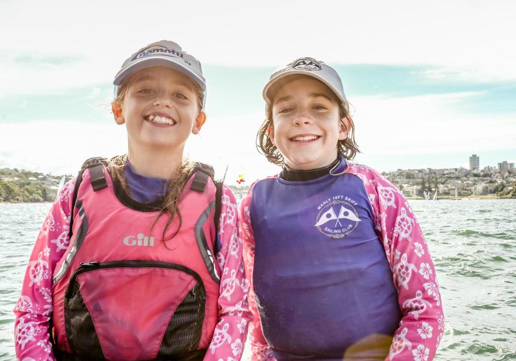  - Manly 16ft Skiff Club annual Crew Swap Day - April 2017 © Michael Chittenden 