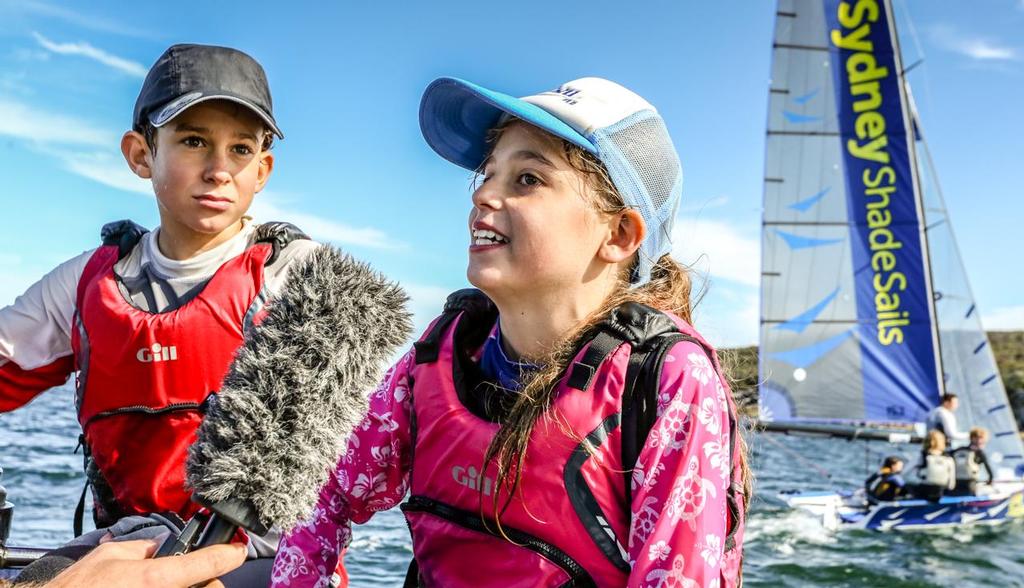  - Manly 16ft Skiff Club annual Crew Swap Day - April 2017 © Michael Chittenden 