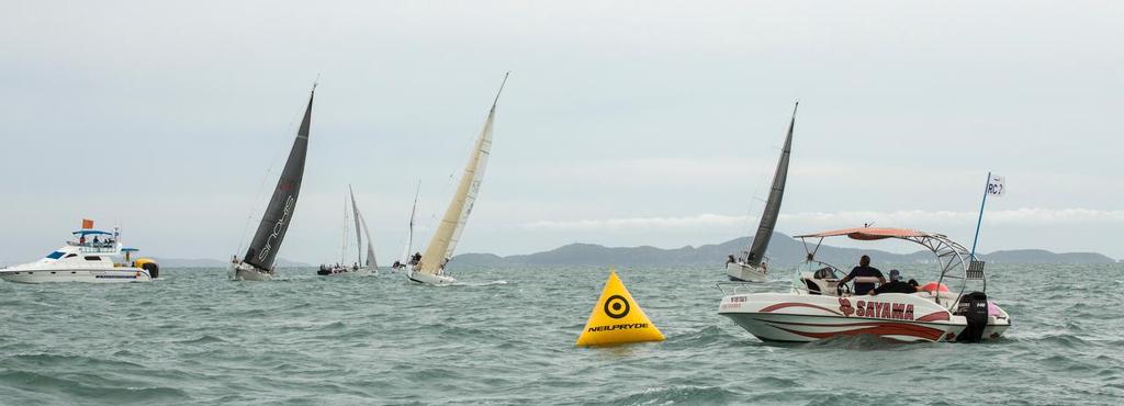 Cruisers. Three-boat start. Top of the Gulf 2017. © Guy Nowell/ Top of the Gulf Regatta
