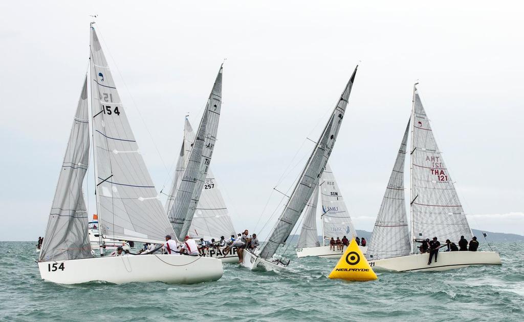 Coronation Cup, Platu start. That's more like it. Top of the Gulf 2017. © Guy Nowell/ Top of the Gulf Regatta