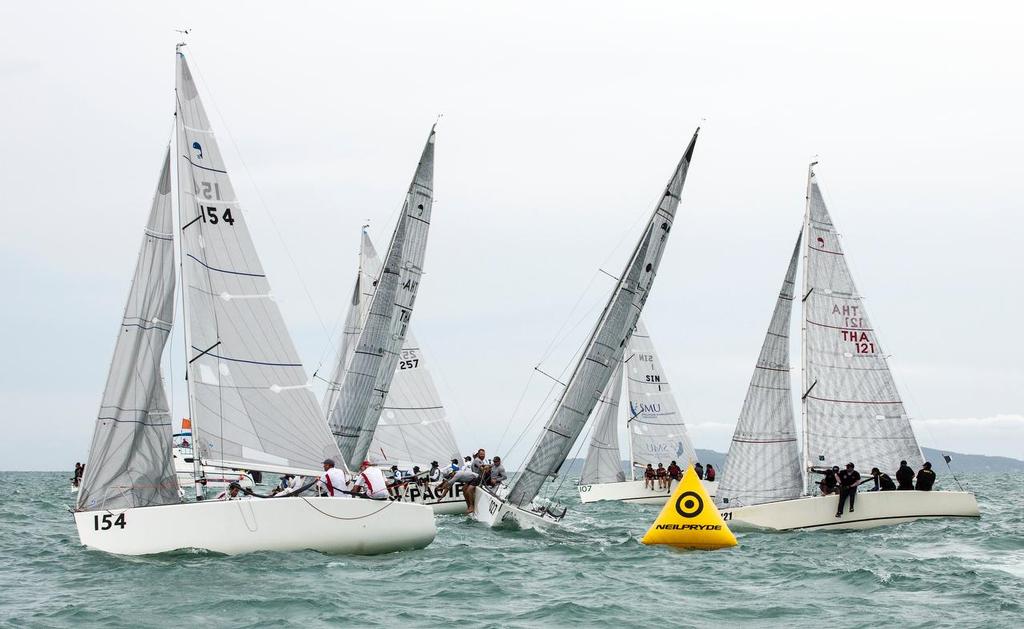 Coronation Cup, Platu start. That's more like it. Top of the Gulf 2017. photo copyright Guy Nowell/ Top of the Gulf Regatta taken at  and featuring the  class