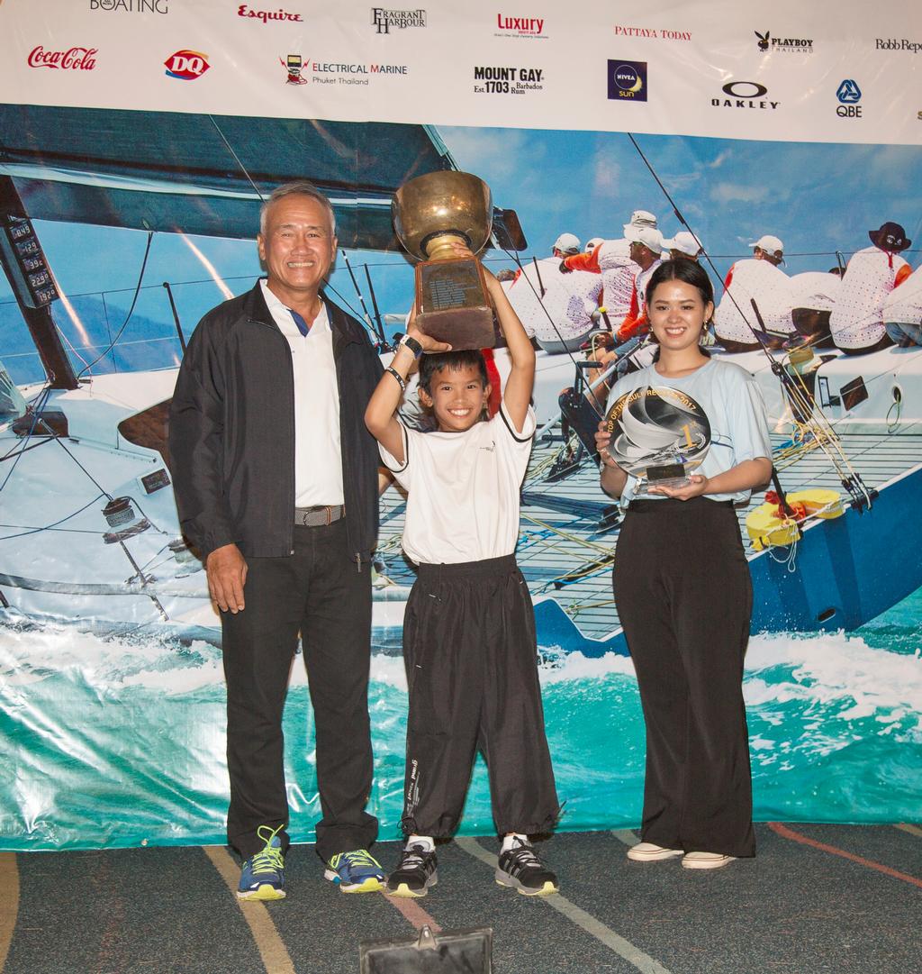 New Thai National Optimist Champion - Panwa Boonnak - Top of the Gulf Regatta 2017. photo copyright Guy Nowell/ Top of the Gulf Regatta taken at  and featuring the  class