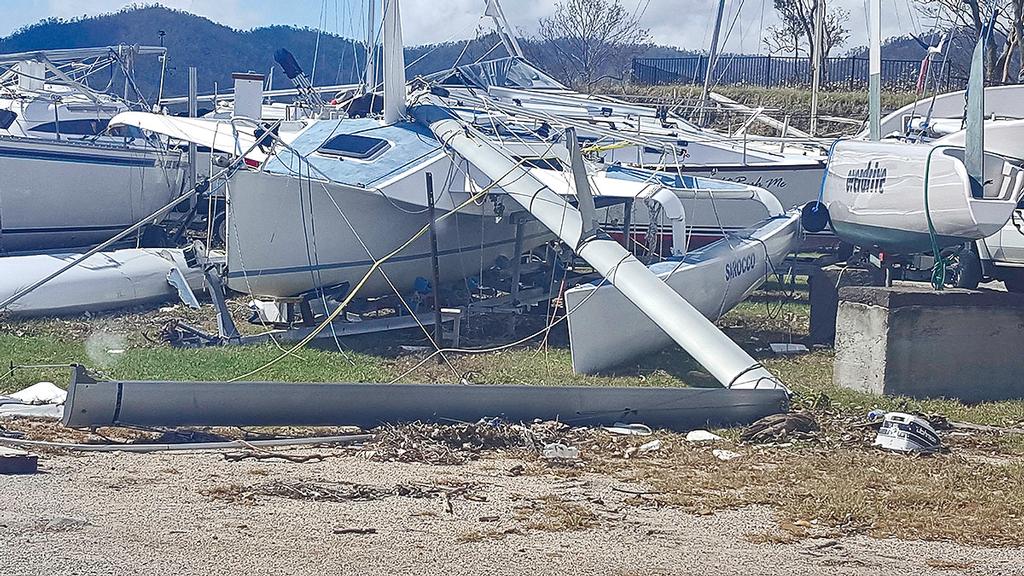 One of the many sad stories on Hamilton Island photo copyright  SW taken at  and featuring the  class