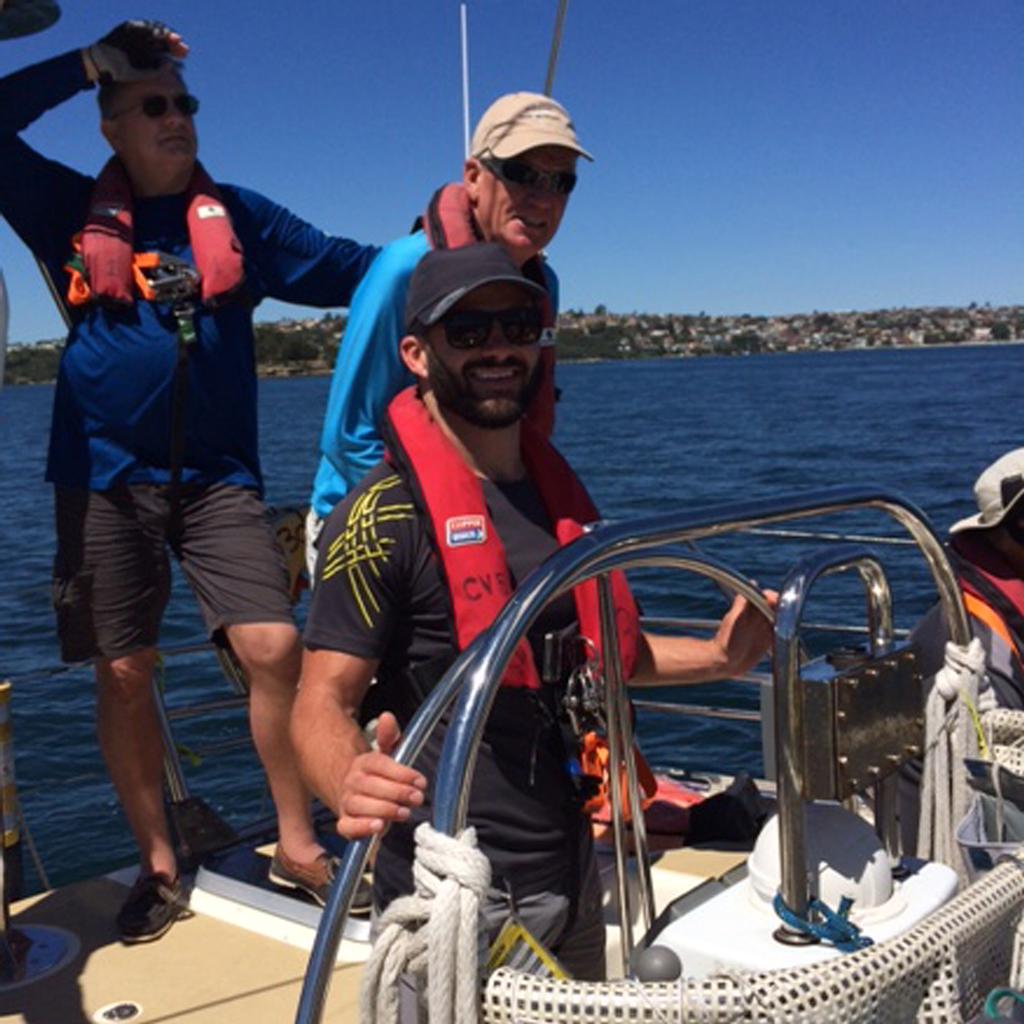 Clipper Race 2017-18 crew Adam Cristol photo copyright Clipper Round The World Yacht Race http://www.clipperroundtheworld.com taken at  and featuring the  class