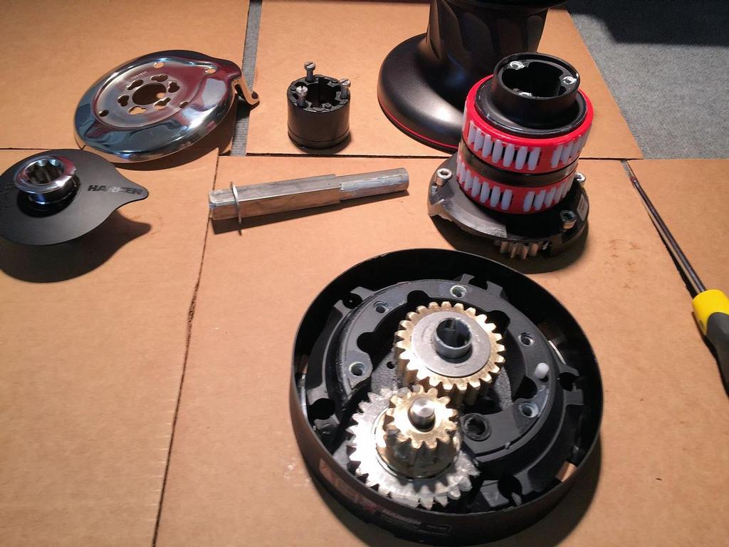 Harken Radial Winch Internals © Harken http://www.harken.com