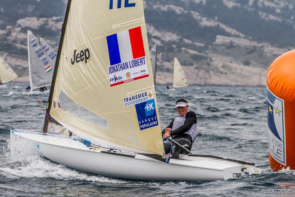 Jonathan Lobert, FRA - 2017 Finn European Championship - Day 3 ©  Robert Deaves