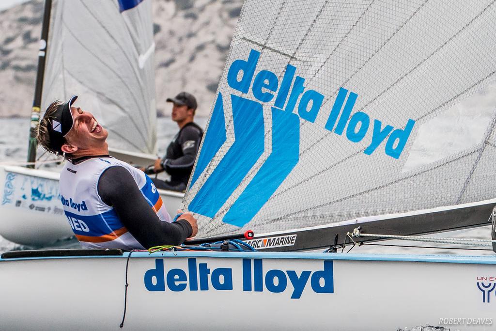 Nicholas Heiner, NED - 2017 Finn European Championship - Day 3 ©  Robert Deaves