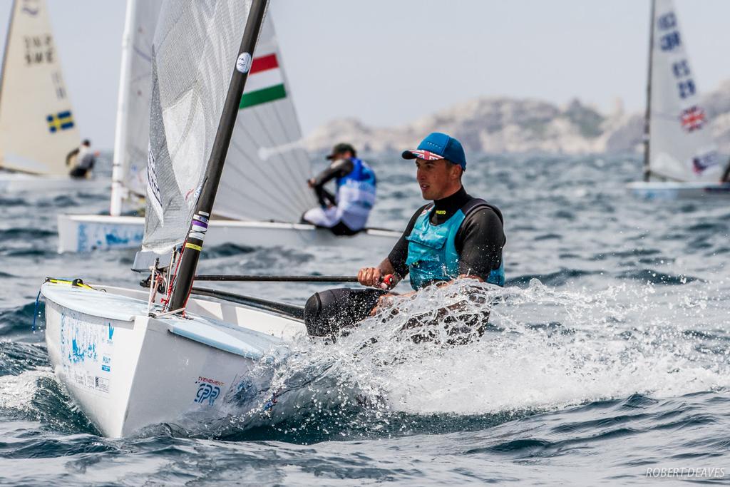 Henry Wetherell, GBR - 2017 Finn European Championship - Day 3 ©  Robert Deaves