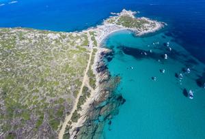 Capo Carbonara is a marine protected area photo copyright GC32 Racing Tour taken at  and featuring the  class