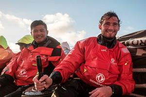 Bouttell, Black, Wolf and Horace confirmed by skipper Charles Caudrelier for the Volvo Ocean Race 2017-18 photo copyright Martin Keruzoré / Volvo Ocean Race taken at  and featuring the  class