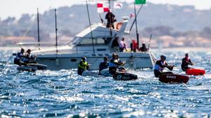 Medal Race at France's southern coast - Sailing World Cup Hyères photo copyright  Marina Garcia / Sailing Energy / World Sailing taken at  and featuring the  class