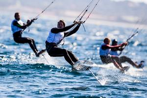 Medal Race at France's southern coast - Sailing World Cup Hyères photo copyright  Marina Garcia / Sailing Energy / World Sailing taken at  and featuring the  class
