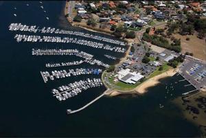 Aerial view of SoPYC - Boat park to the right. - Viper 640 World Titles - Perth 2018 photo copyright Viper 640 http://viper640.org/ taken at  and featuring the  class