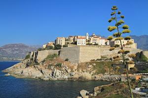 Calvi's magnificent ancient citadel - GC32 Racing Tour photo copyright Sébastien Aude taken at  and featuring the  class