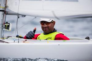 Damien Seguin in the 24 Norlin - Sailing World Cup Hyères photo copyright Pedro Martinez / Sailing Energy / World Sailing taken at  and featuring the  class