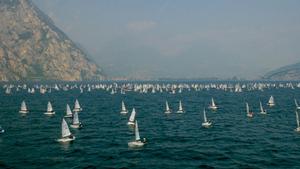 35th Lake Garda Optimist Meeting - Day 1 photo copyright  Elena Giolai/Fraglia Vela Riva taken at  and featuring the  class