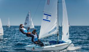Day 3 – Noya Bar-Am/Nina Amir (ISR-11) - 470 European Championship photo copyright Y.C.M. / Mesi taken at  and featuring the  class