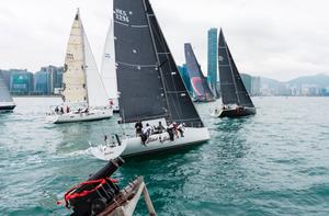 Race start - San Fernando Race photo copyright  RHKYC/Guy Nowell http://www.guynowell.com/ taken at  and featuring the  class