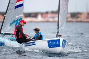 Ed Wright, Finn - Sailing World Cup Hyères photo copyright Richard Langdon/British Sailing Team taken at  and featuring the  class