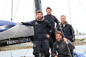 The team from left Phil Sharp, Arthur Le Vaillant, Pablo Santurde, Robin Marais photo copyright Phil Sharp Racing http://www.philsharpracing.com/ taken at  and featuring the  class