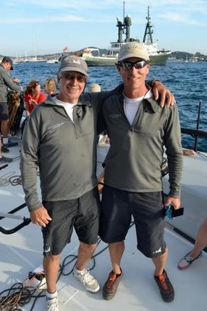 Lloyd Thornburg and Peter Cunningham ready with new rides for favorite Les Voiles de St Barth Regatta photo copyright Barby MacGowan taken at  and featuring the  class