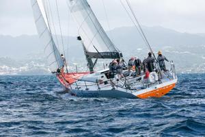 Spartan Ocean Racing's Volvo 60, Challenger, Chris Stanmore-Major - Antigua Bermuda Race photo copyright  Arthur Daniel taken at  and featuring the  class
