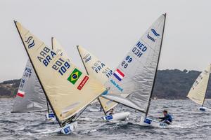 Day 3 - Sailing World Cup Hyères photo copyright  Robert Deaves taken at  and featuring the  class