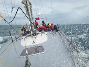 Frers 45, Scaramouche will be sailed by the Greig City Academy - RORC Season's Points Championship photo copyright RORC taken at  and featuring the  class