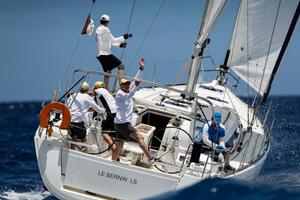 Thomas Priebus' Dufour 450, Le Bernin leading CSA Bareboat 3 photo copyright Paul Wyeth / www.pwpictures.com http://www.pwpictures.com taken at  and featuring the  class