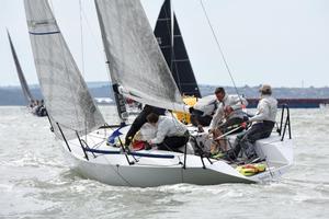 Leading IRC three and top Quarter Tonner, Sam Laidlaw's Aguila photo copyright Rick Tomlinson / RORC taken at  and featuring the  class